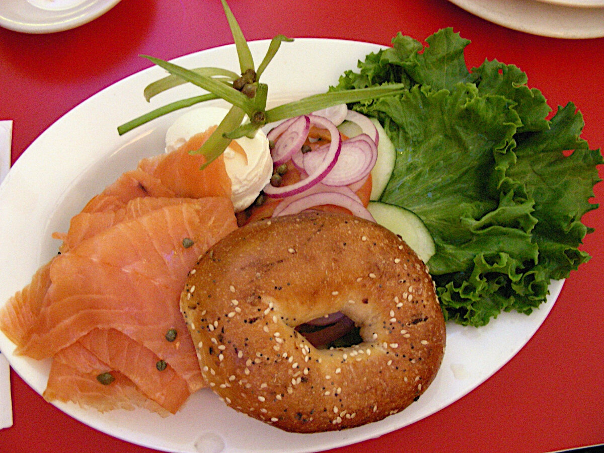 Bagel with Lox
